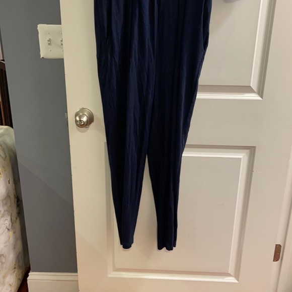 Gap blue long sleeve cotton jumpsuit - Picture 3 of 6